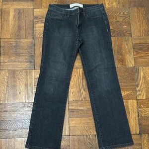 Ann Taylor Black Straight Leg Jeans
